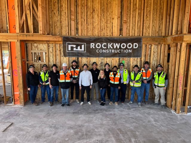 Group photo of the company team